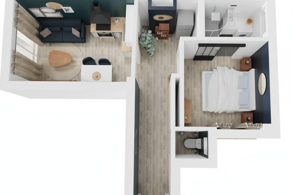 4 Couchages Climatise Direct Plage Wifi Parking Антиб Экстерьер фото
