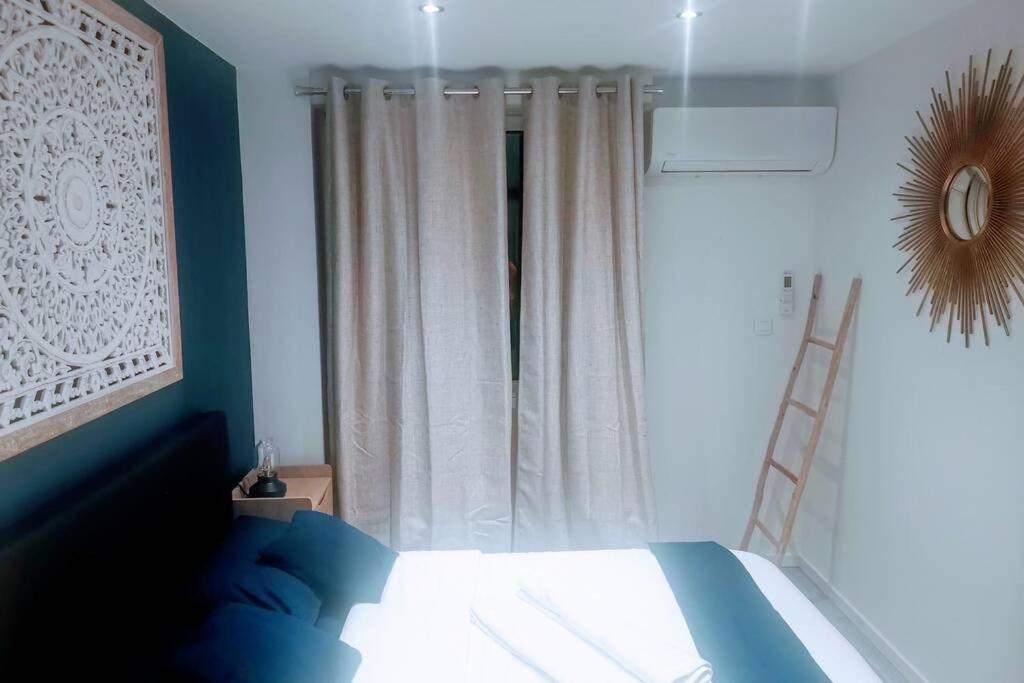 4 Couchages Climatise Direct Plage Wifi Parking Антиб Экстерьер фото